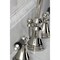 Kingston Brass KS2986PKL Duchess Widespread Bathroom Faucet W/ Brass Pop-Up, Nickel KS2986PKL - alternate 6